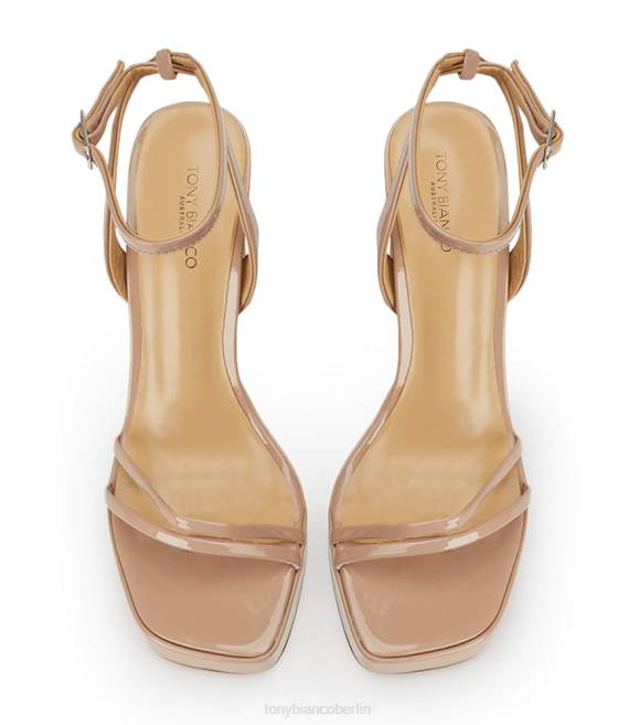 Plateau-Absätze| de Tony Bianco Frauen Dandy-Heels Kokospatent 46246